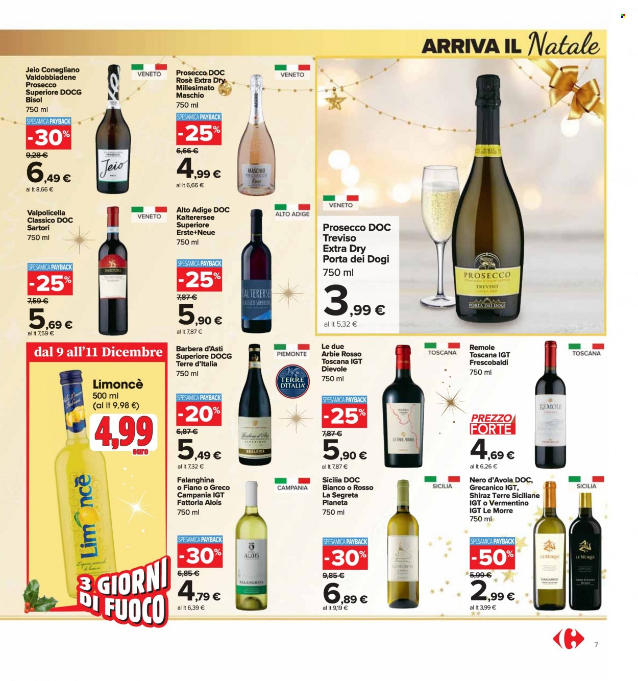 Volantino Carrefour - 29/11/2022 - 12/12/2022. Pagina 7