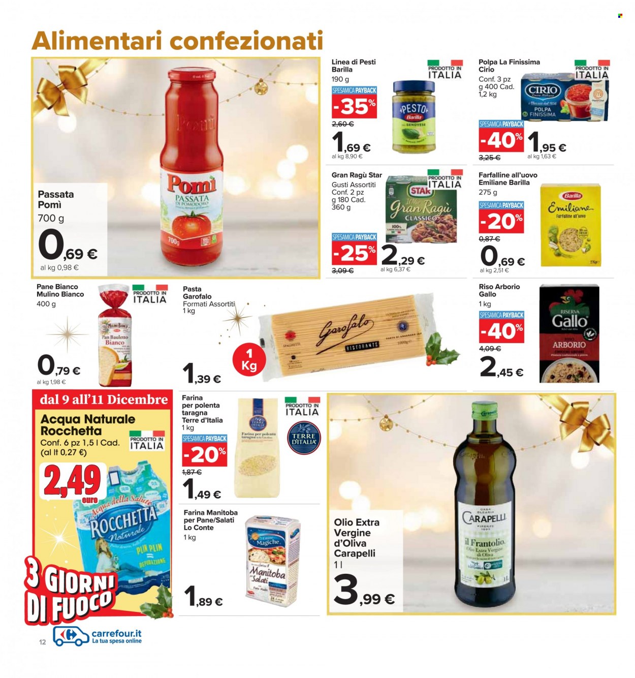 Volantino Carrefour - 29/11/2022 - 12/12/2022. Pagina 12