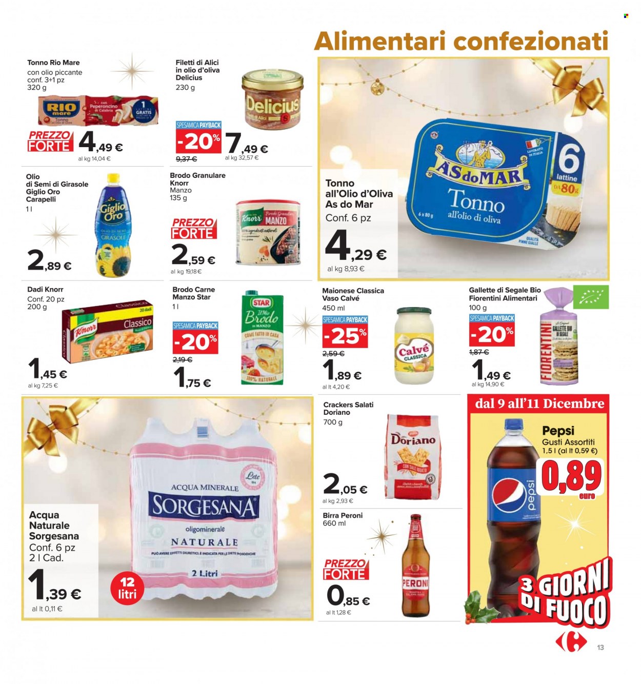 Volantino Carrefour - 29/11/2022 - 12/12/2022. Pagina 13
