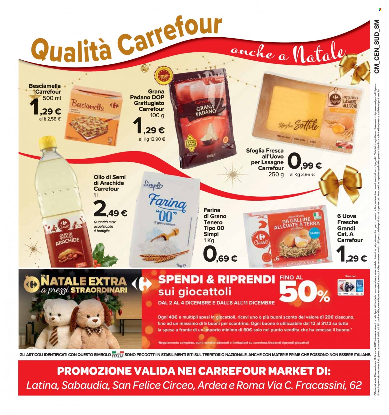 Volantino Carrefour - 29/11/2022 - 12/12/2022. Pagina 16