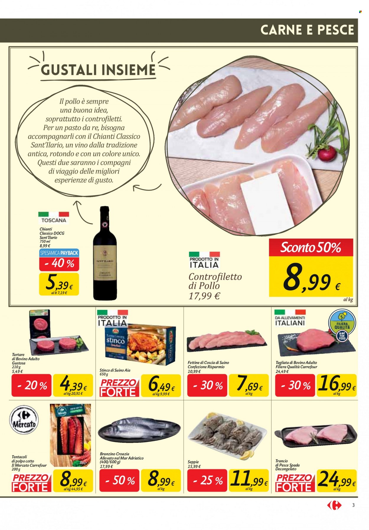 Volantino Carrefour - 29/11/2022 - 12/12/2022. Pagina 3