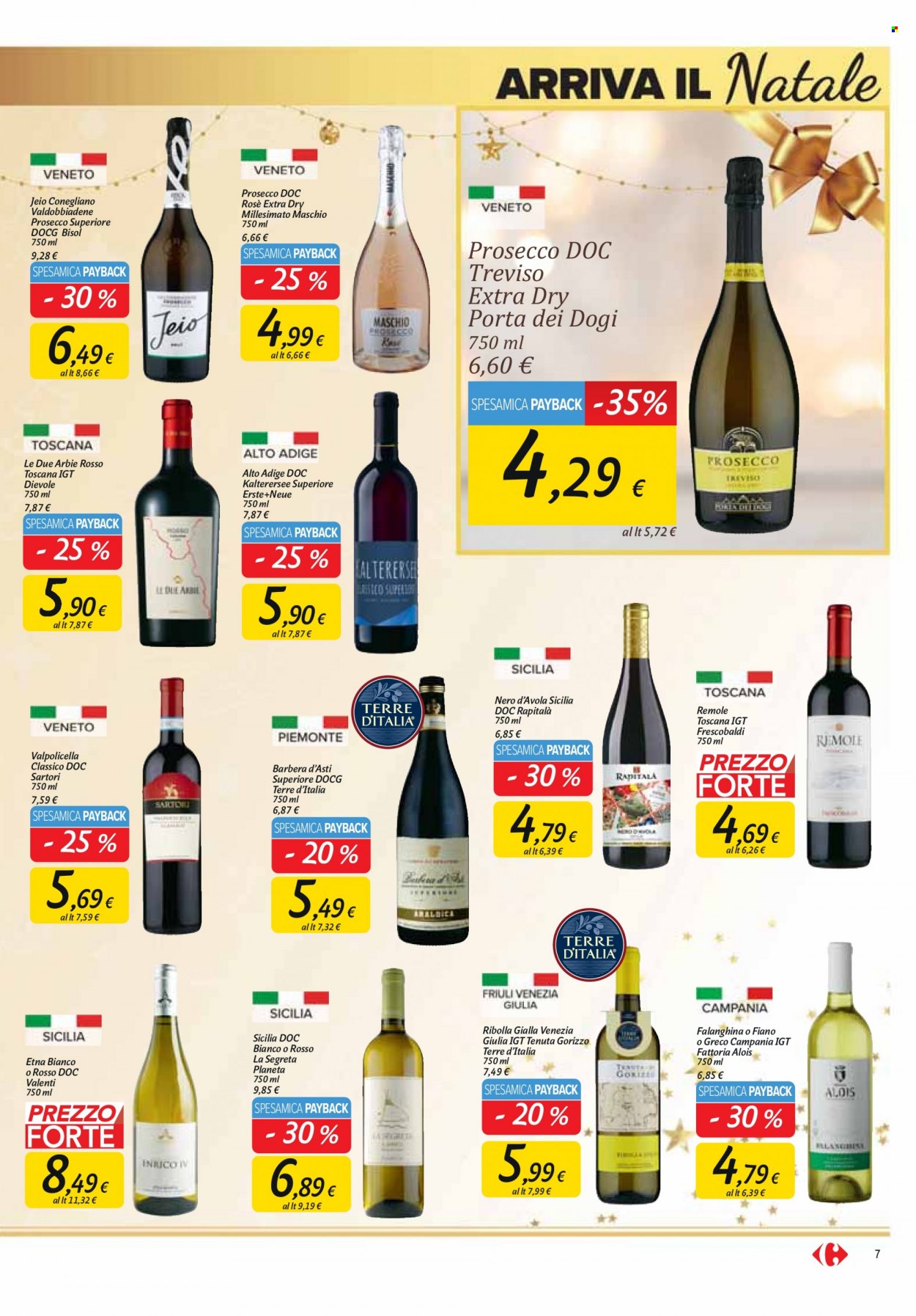 Volantino Carrefour - 29/11/2022 - 12/12/2022. Pagina 7