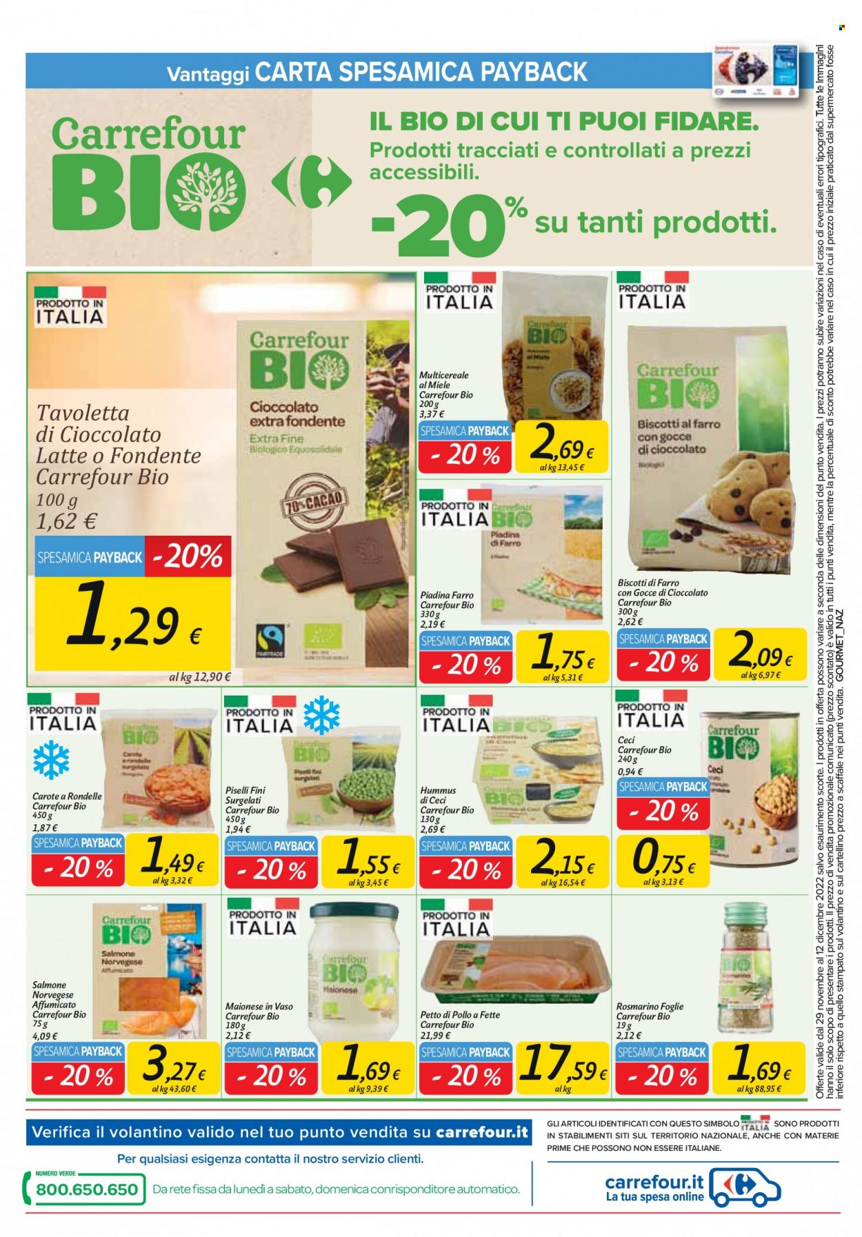 Volantino Carrefour - 29/11/2022 - 12/12/2022. Pagina 16