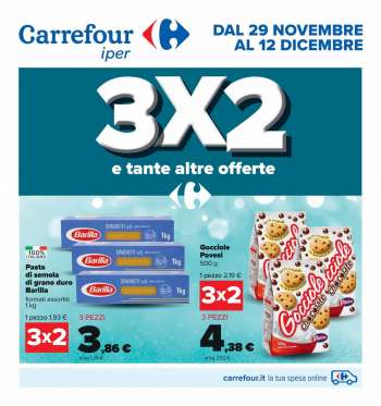 Volantino Carrefour - 29/11/2022 - 12/12/2022.