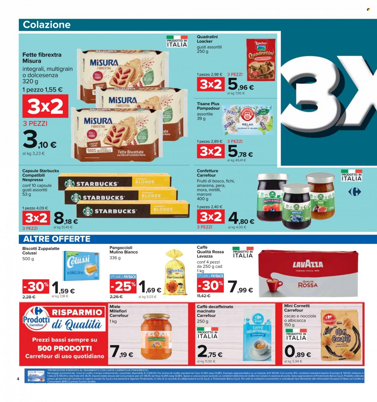 Volantino Carrefour - 29/11/2022 - 12/12/2022. Pagina 4