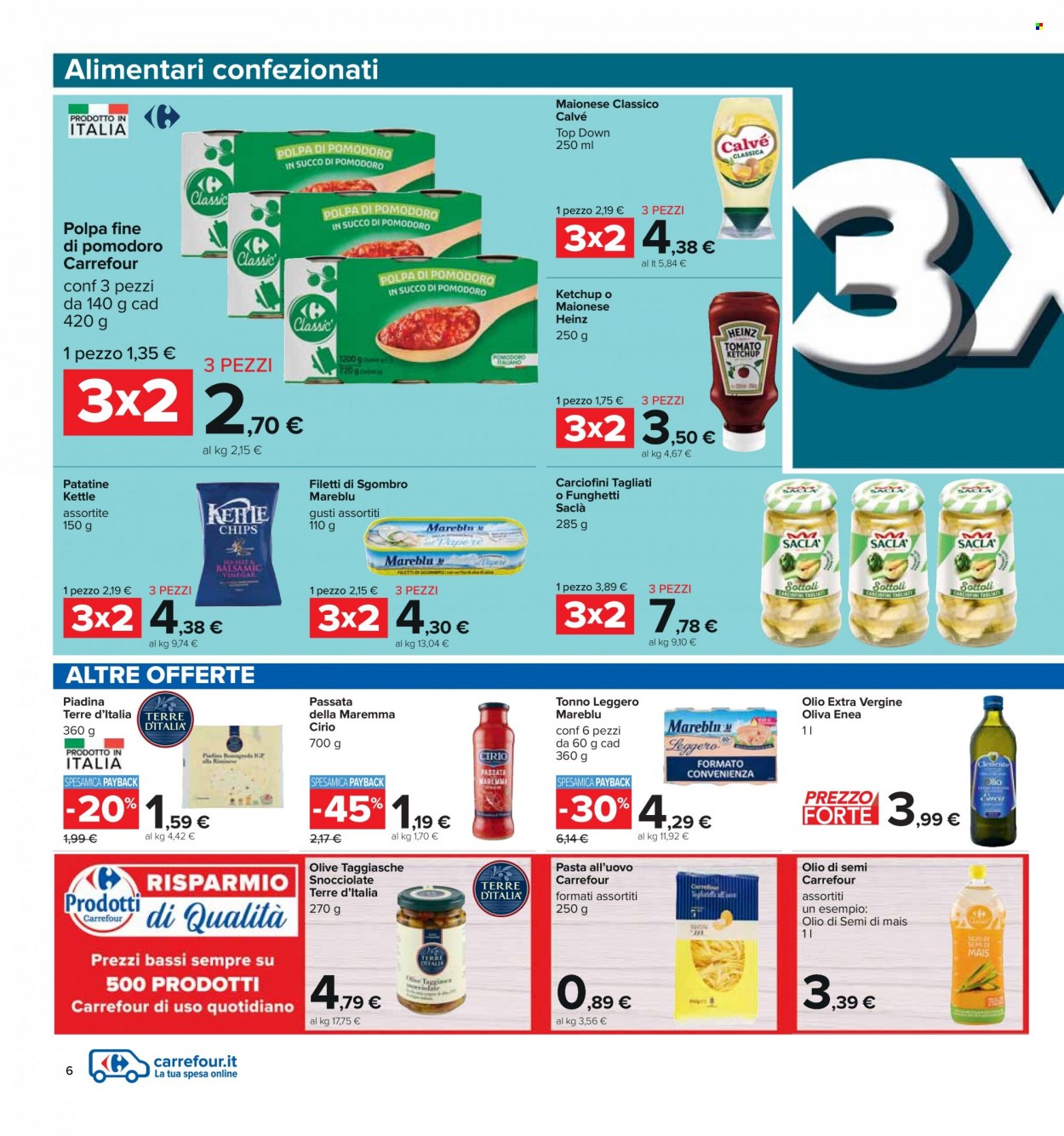 Volantino Carrefour - 29/11/2022 - 12/12/2022. Pagina 6