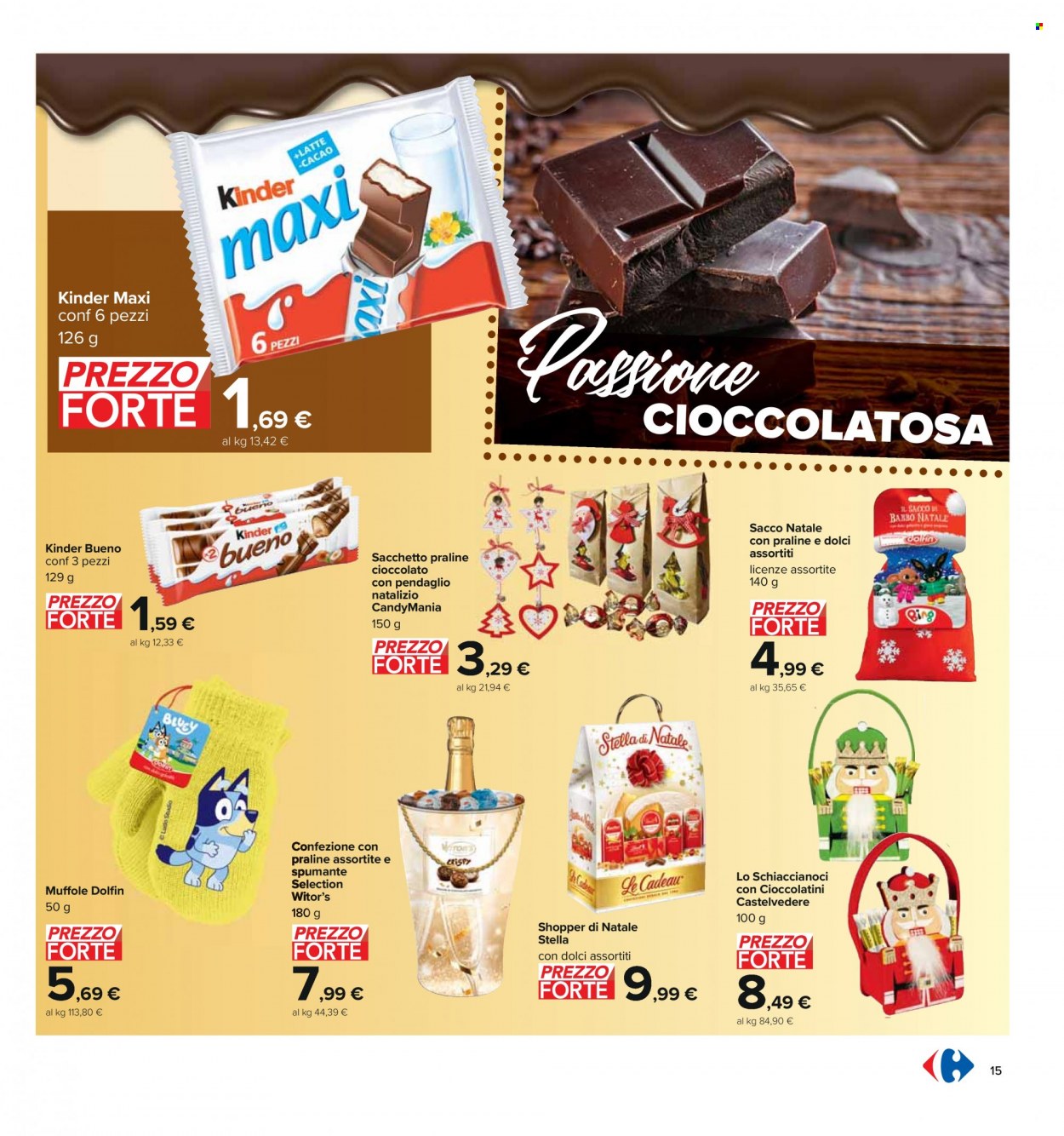 Volantino Carrefour - 29/11/2022 - 12/12/2022. Pagina 15