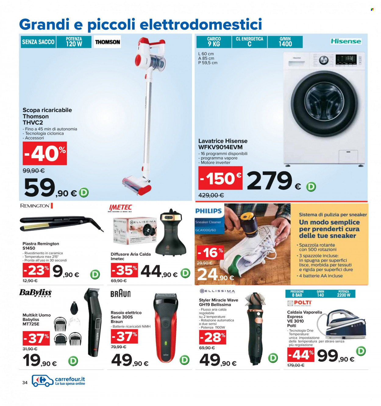 Volantino Carrefour - 29/11/2022 - 12/12/2022. Pagina 34
