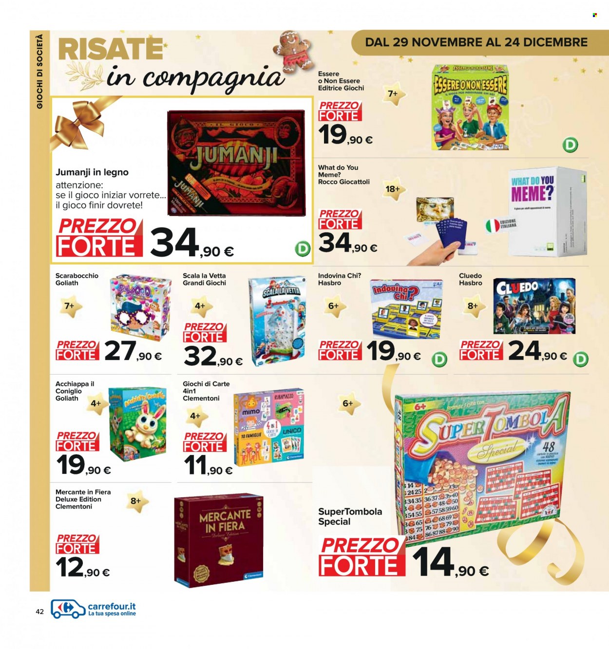 Volantino Carrefour - 29/11/2022 - 12/12/2022. Pagina 42