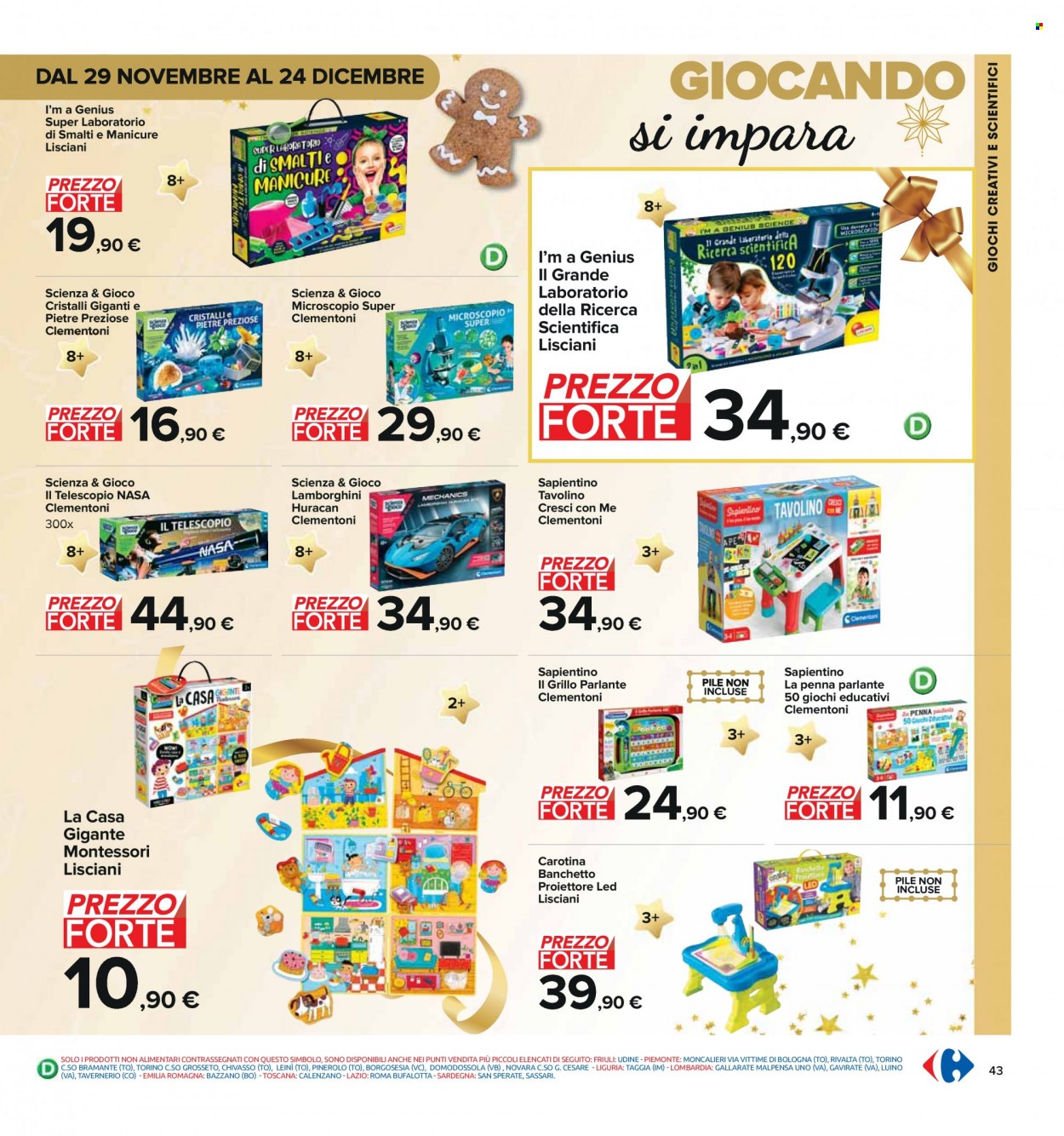 Volantino Carrefour - 29/11/2022 - 12/12/2022. Pagina 43