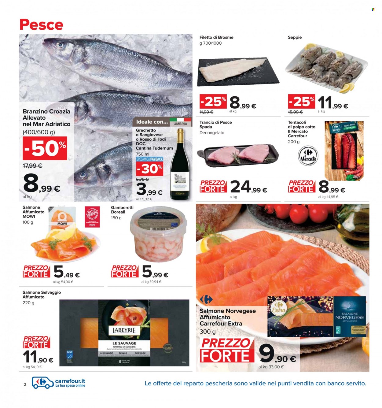 Volantino Carrefour - 29/11/2022 - 12/12/2022. Pagina 2