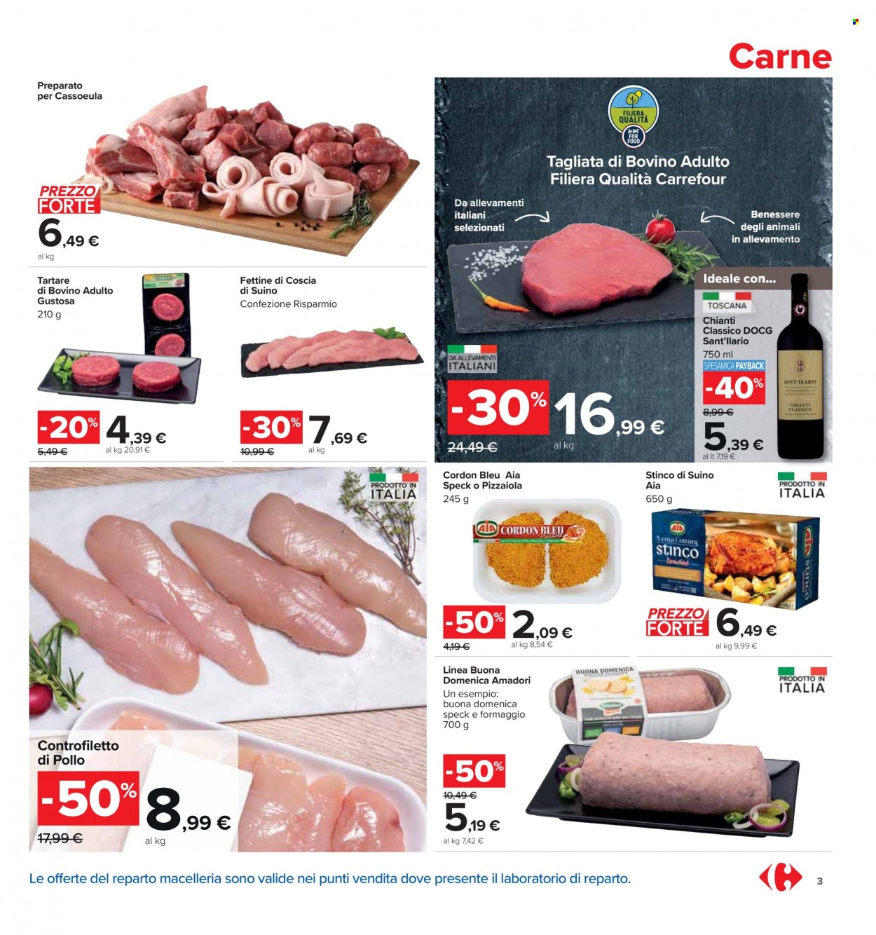 Volantino Carrefour - 29/11/2022 - 12/12/2022. Pagina 3