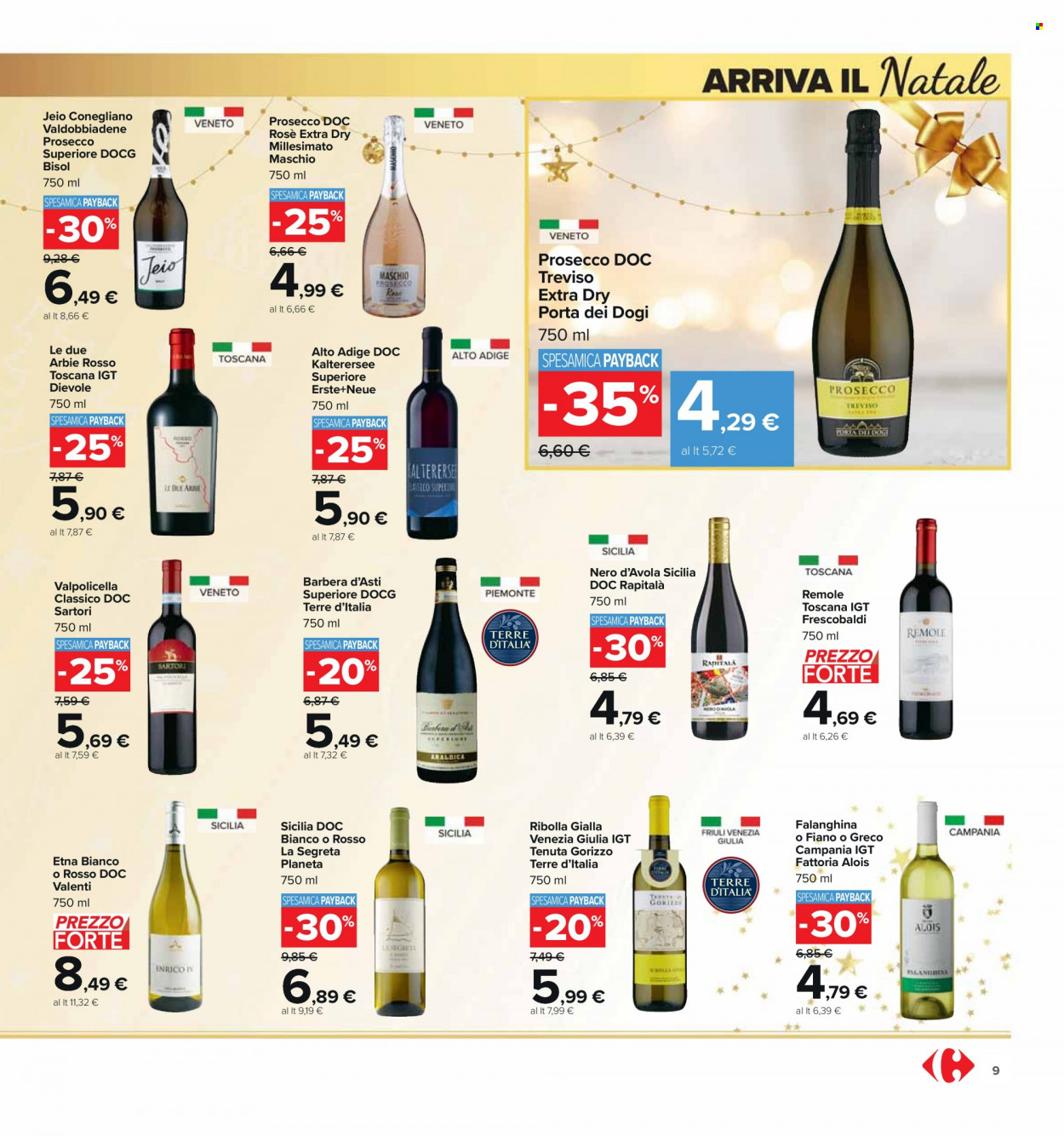 Leták Carrefour - 29.11.2022 - 12.12.2022. Strana 9