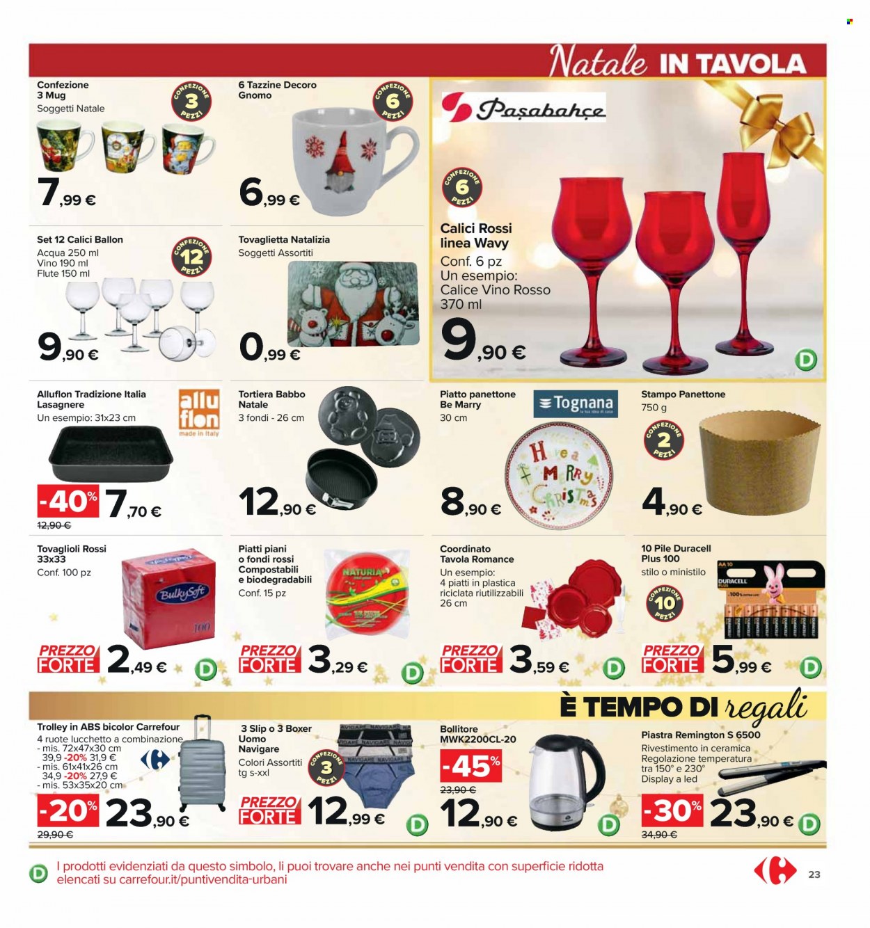 Volantino Carrefour - 29/11/2022 - 12/12/2022. Pagina 23