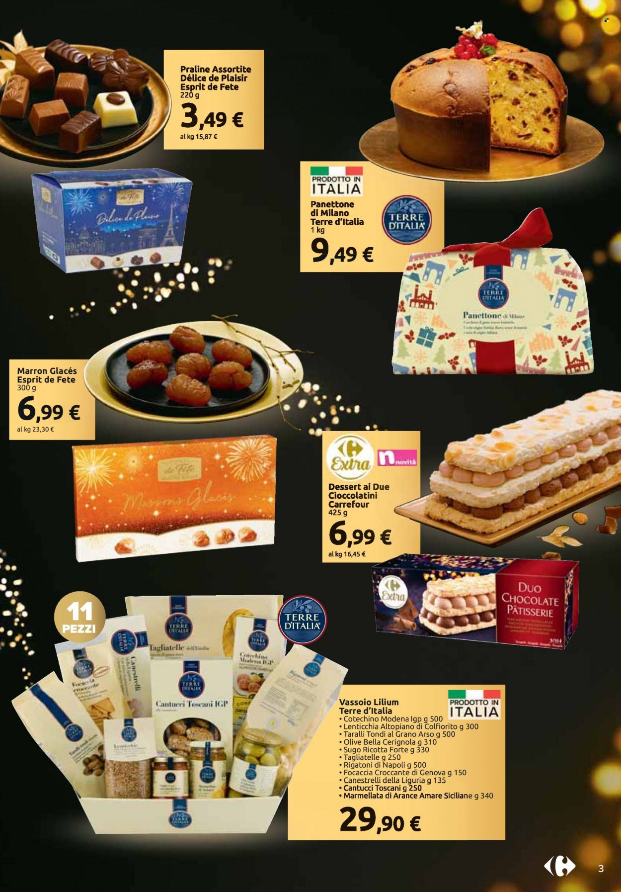 Leták Carrefour - 29.11.2022 - 24.12.2022. Strana 3