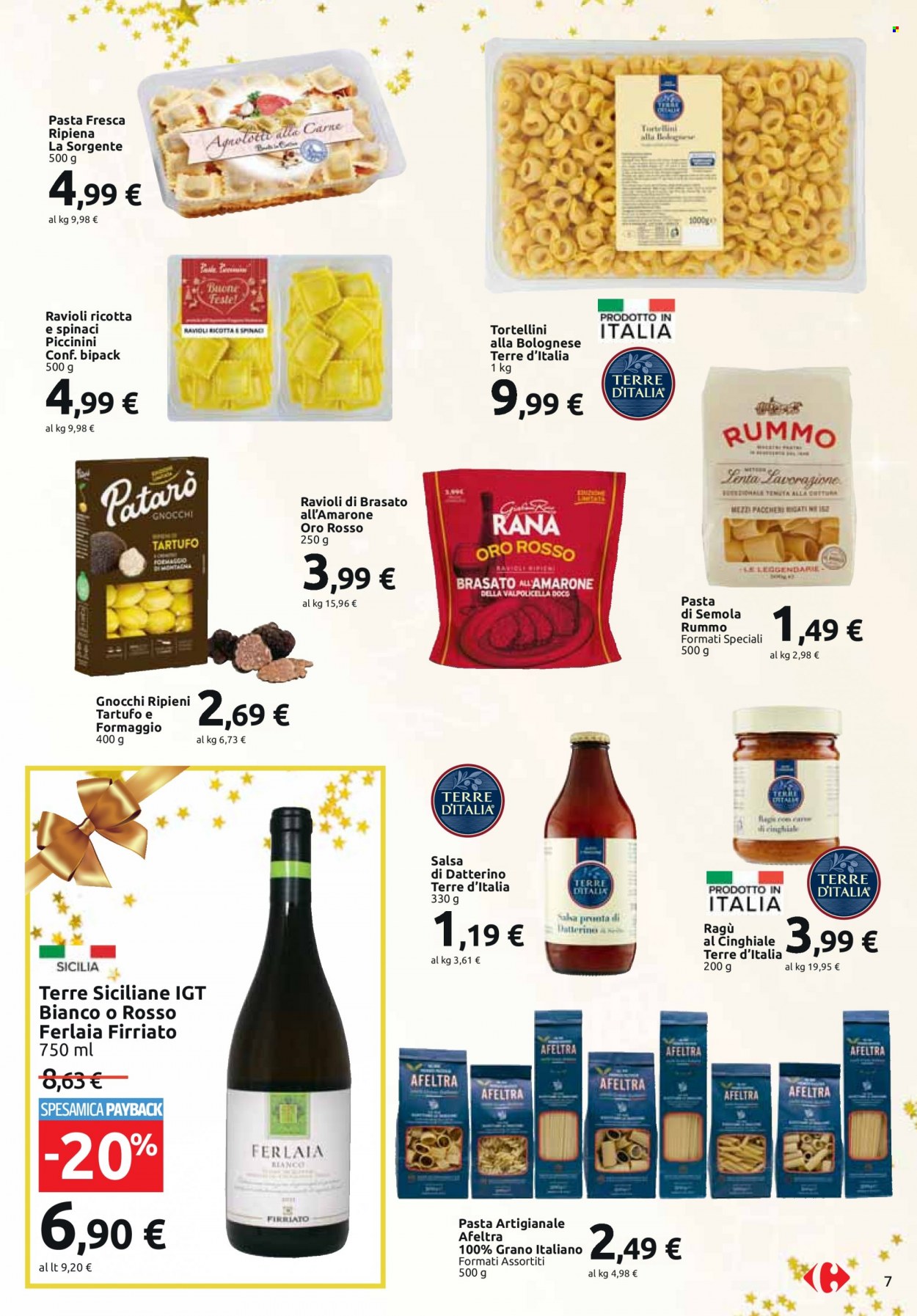 Volantino Carrefour - 29/11/2022 - 24/12/2022. Pagina 7