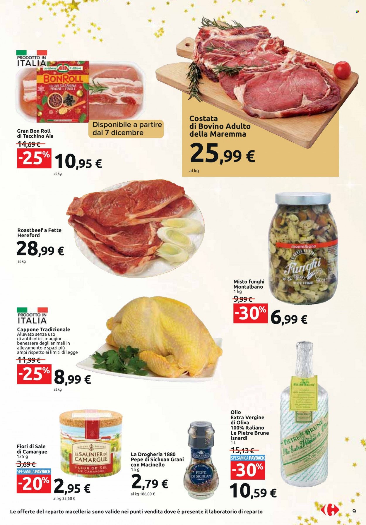 Volantino Carrefour - 29/11/2022 - 24/12/2022. Pagina 9