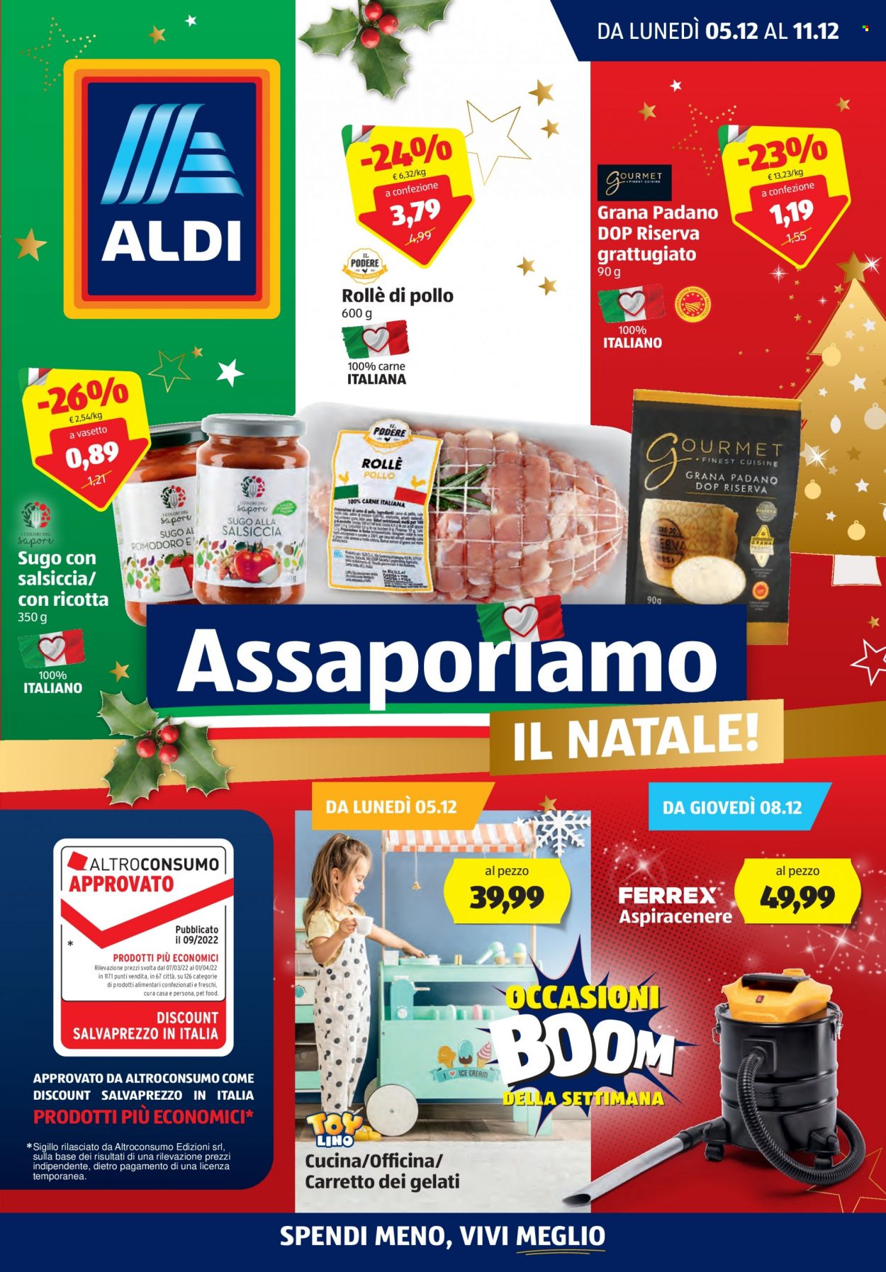 Volantino Aldi - 5/12/2022 - 11/12/2022. Pagina 1