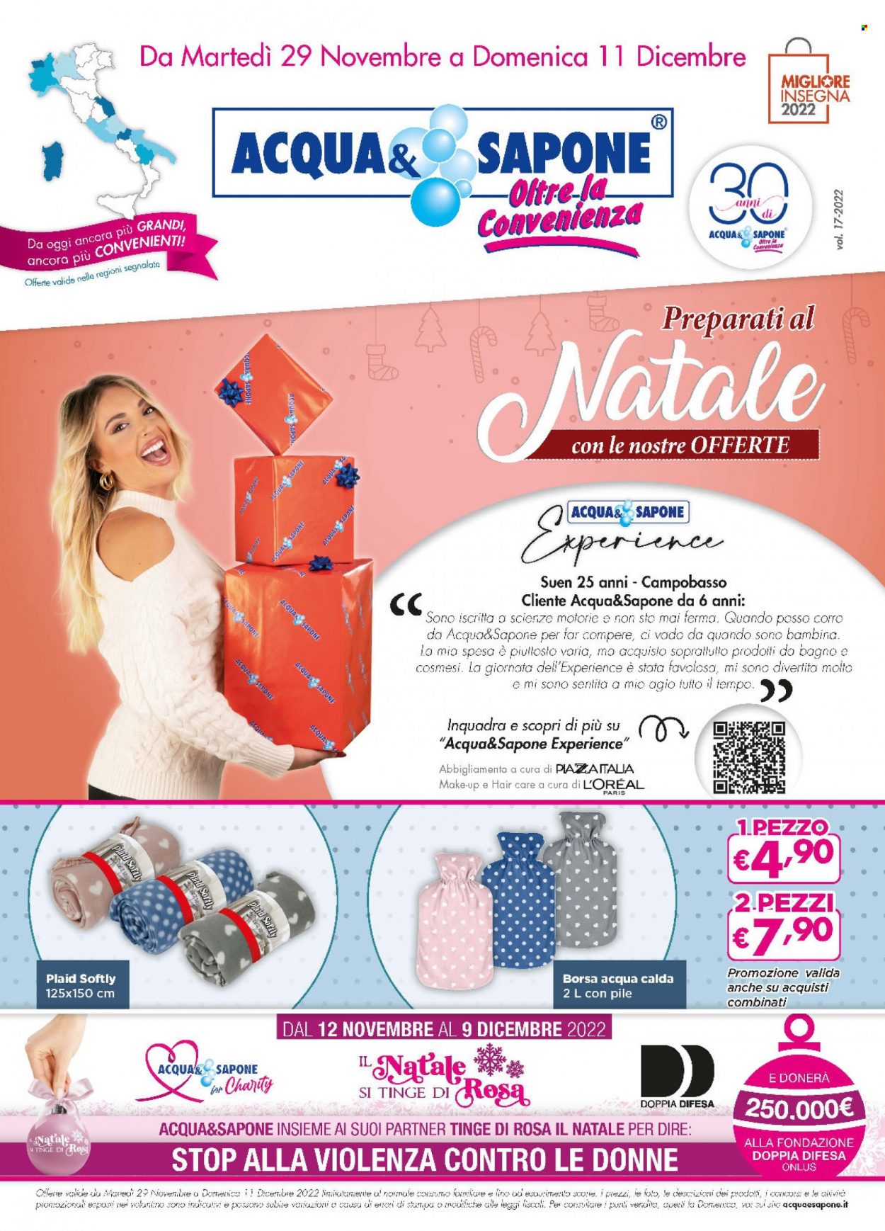 Volantino Acqua & Sapone - 29/11/2022 - 11/12/2022. Pagina 1