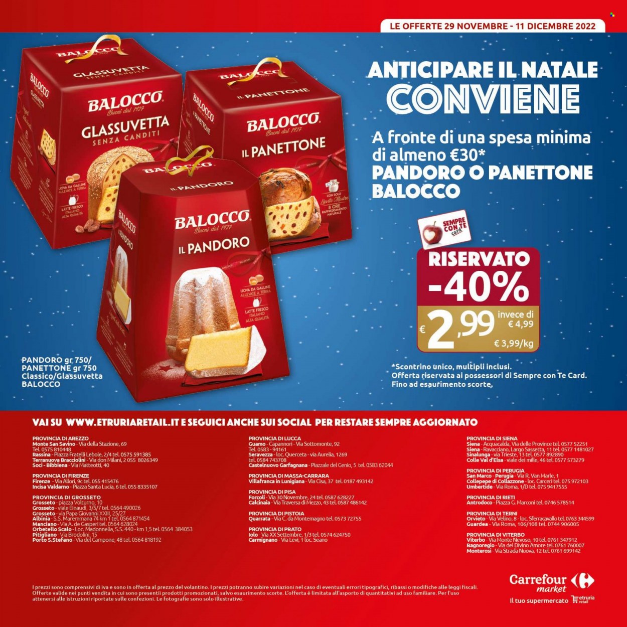 Volantino Carrefour - 29/11/2022 - 11/12/2022. Pagina 24