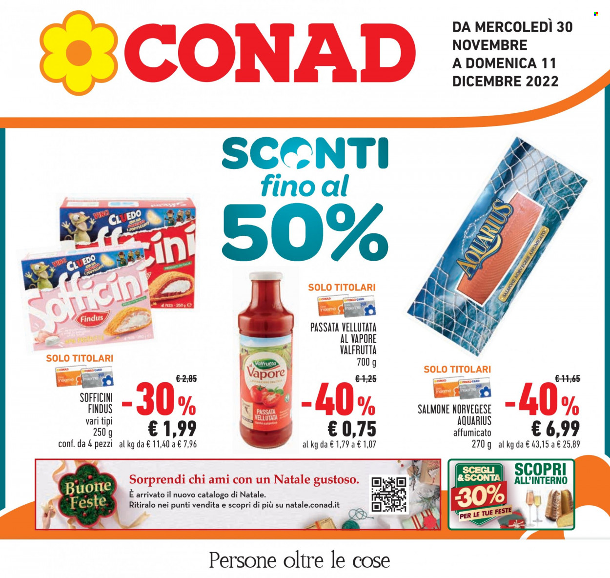 Volantino Conad - 30/11/2022 - 11/12/2022. Pagina 1