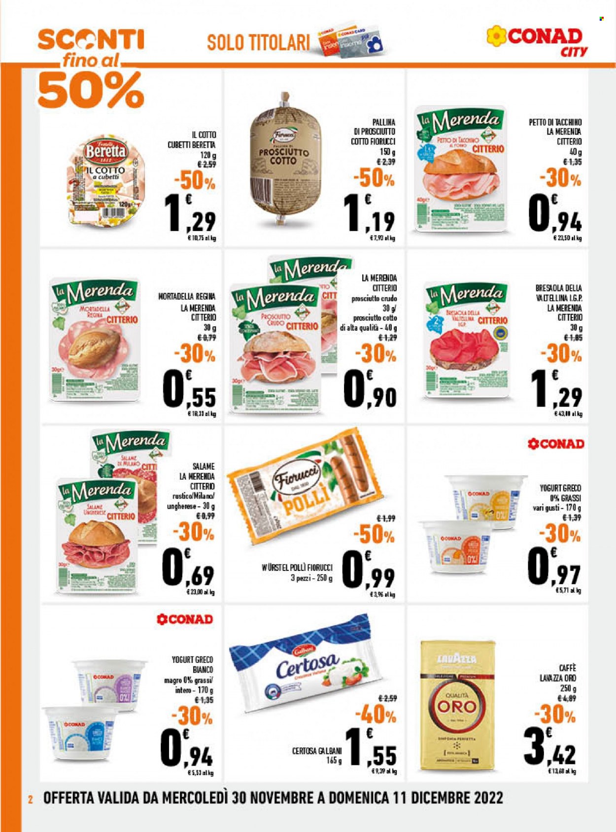 Volantino Conad - 30/11/2022 - 11/12/2022. Pagina 2