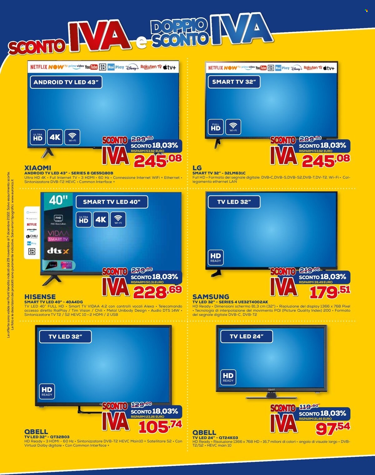 Volantino Euronics - 29/11/2022 - 7/12/2022. Pagina 5