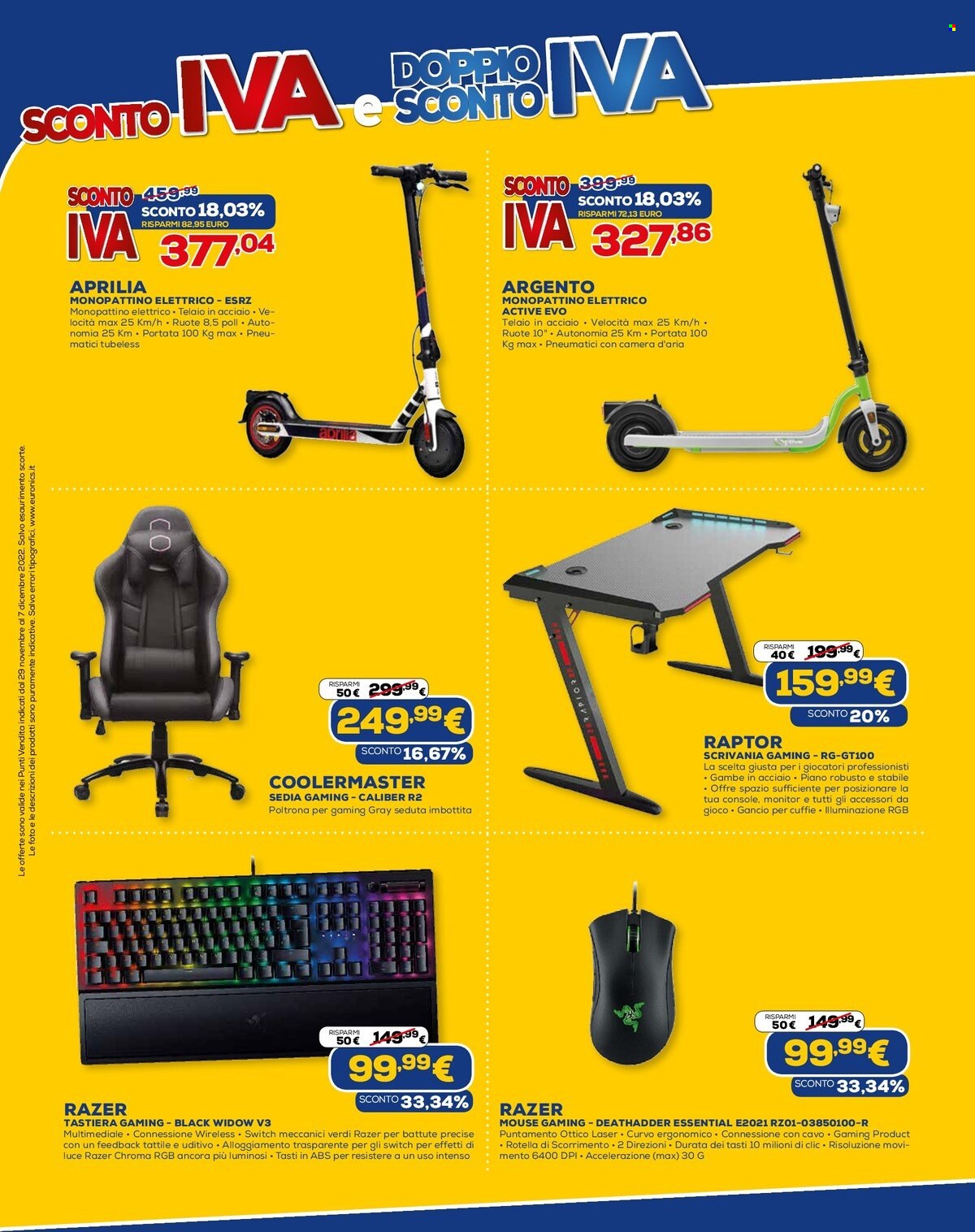 Volantino Euronics - 29/11/2022 - 7/12/2022. Pagina 10