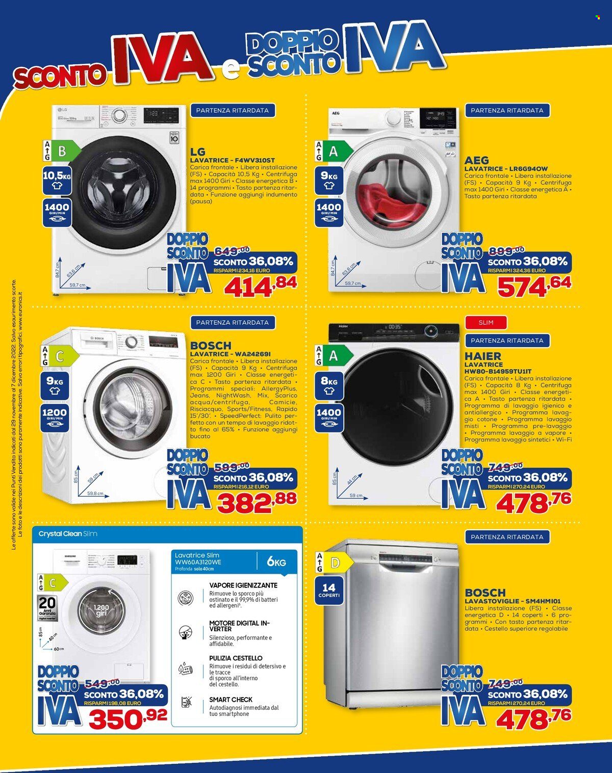 Volantino Euronics - 29/11/2022 - 7/12/2022. Pagina 19