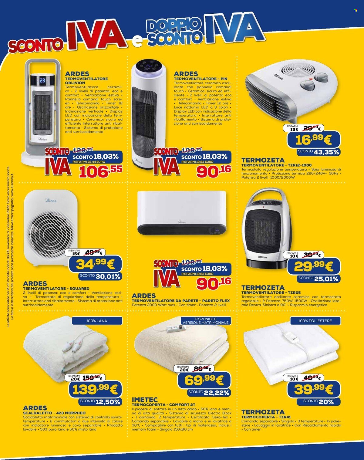 Volantino Euronics - 29/11/2022 - 7/12/2022. Pagina 22