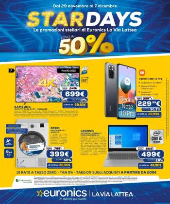 Volantino Euronics - 29/11/2022 - 7/12/2022.