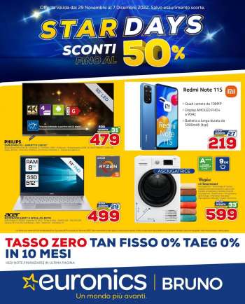 Volantino Euronics - 29/11/2022 - 7/12/2022.