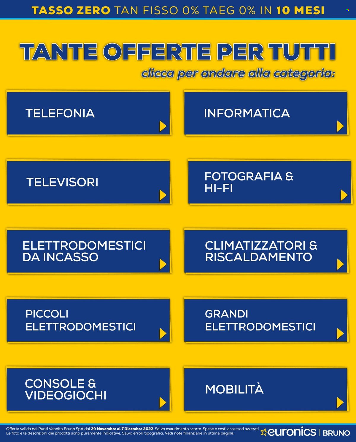 Volantino Euronics - 29/11/2022 - 7/12/2022. Pagina 2