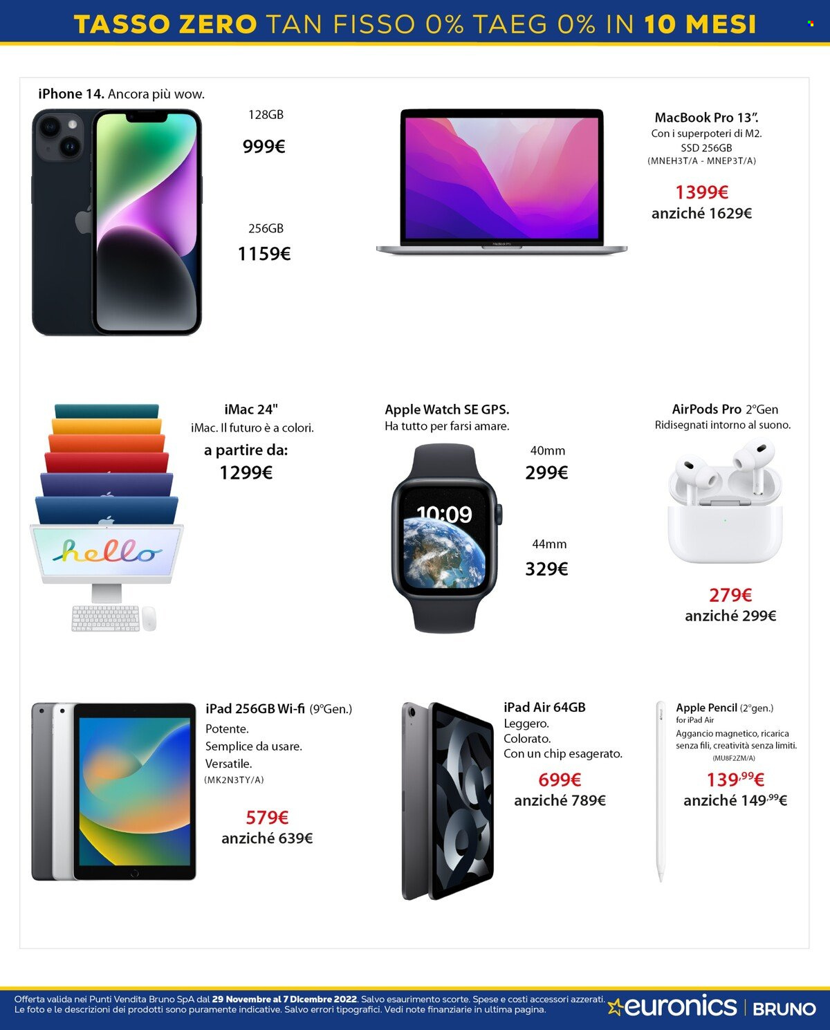 Volantino Euronics - 29/11/2022 - 7/12/2022. Pagina 3