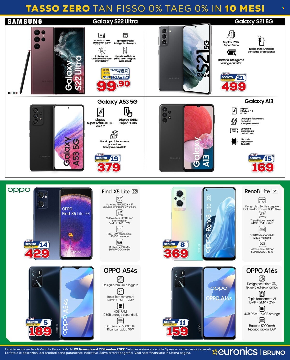 Volantino Euronics - 29/11/2022 - 7/12/2022. Pagina 4