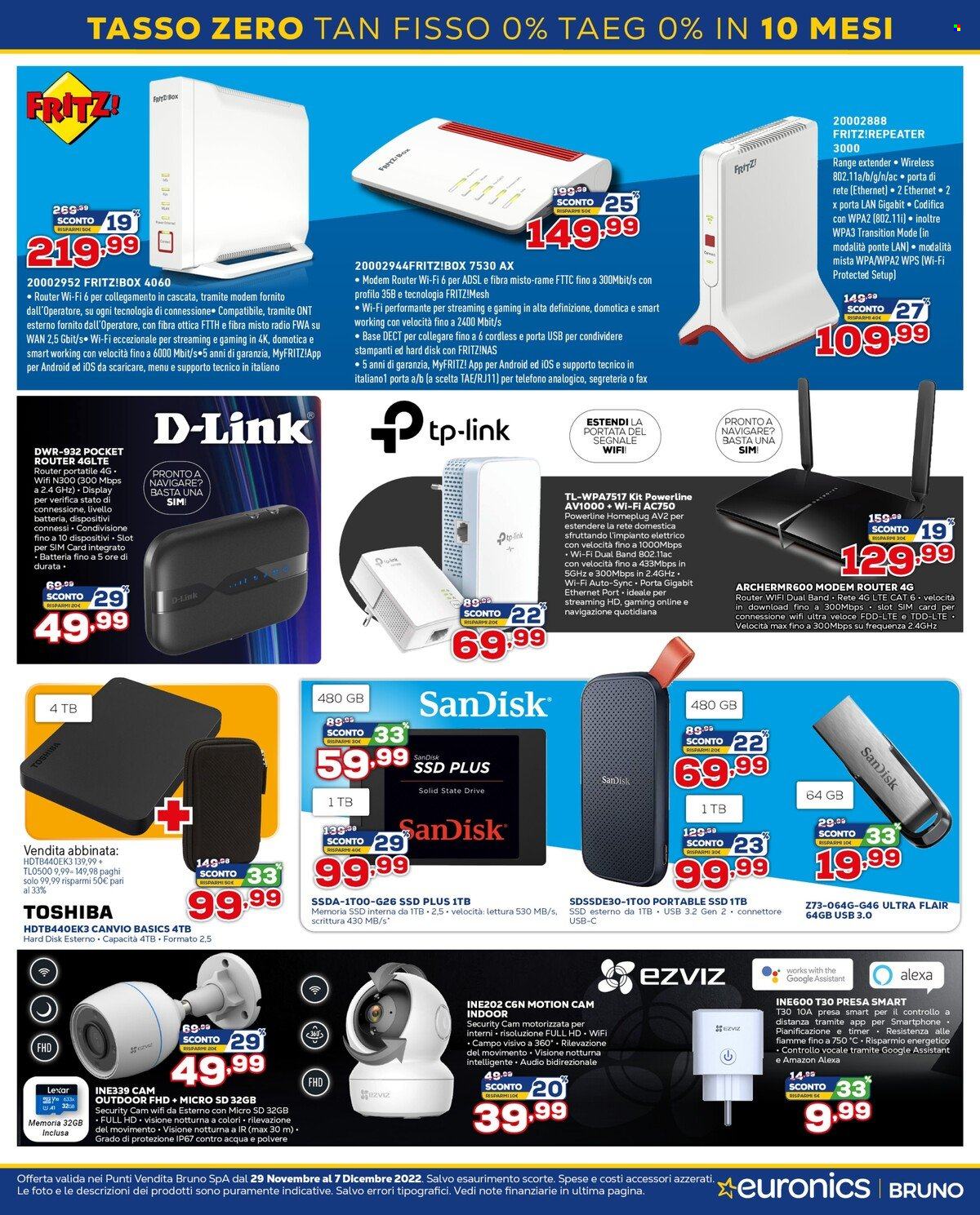Volantino Euronics - 29/11/2022 - 7/12/2022. Pagina 11