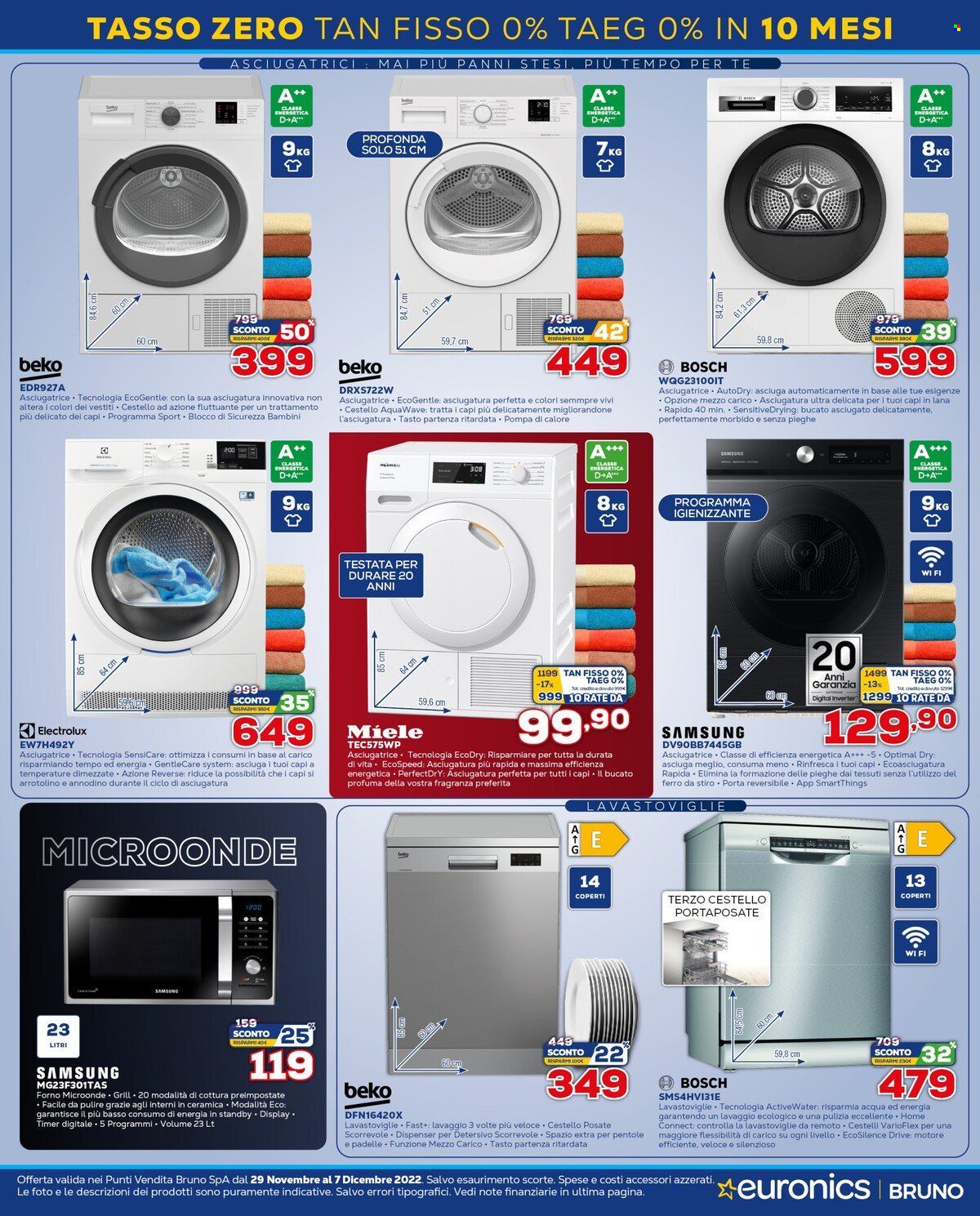 Volantino Euronics - 29/11/2022 - 7/12/2022. Pagina 30