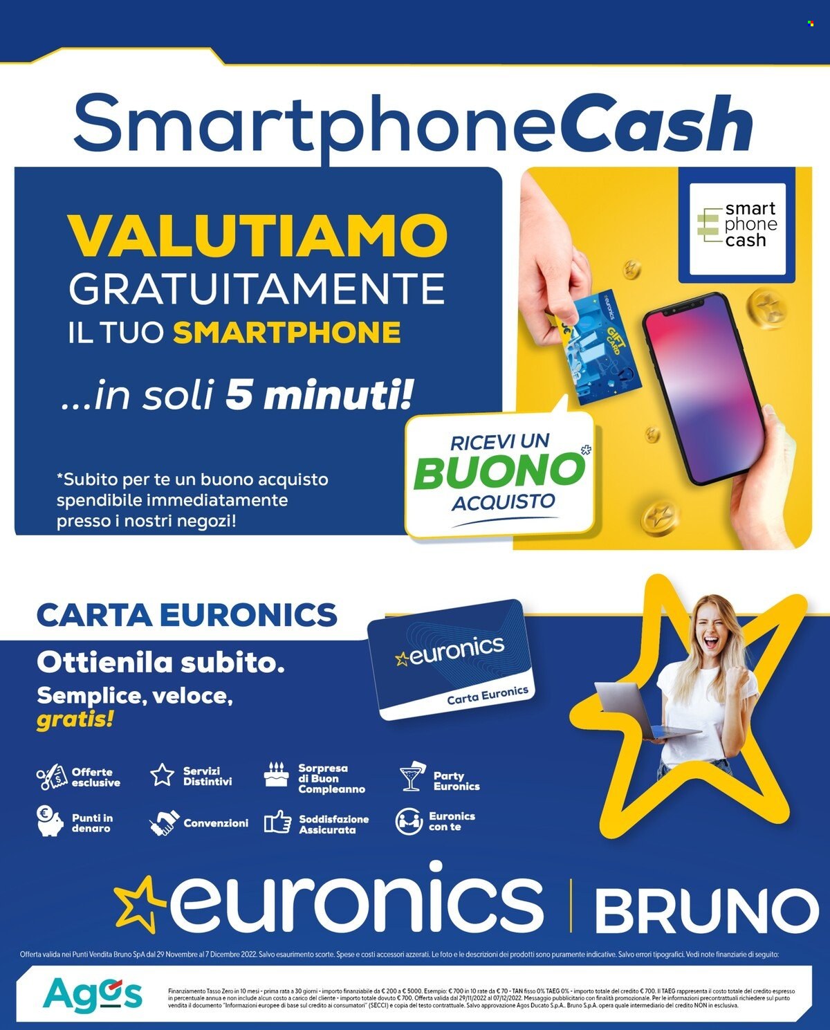 Volantino Euronics - 29/11/2022 - 7/12/2022. Pagina 39
