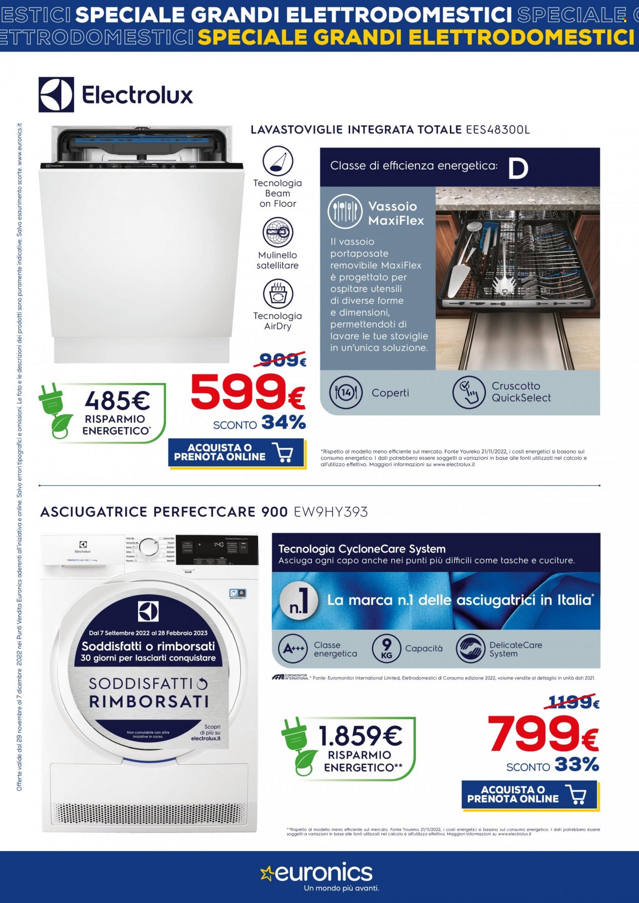 Volantino Euronics - 29/11/2022 - 7/12/2022. Pagina 8