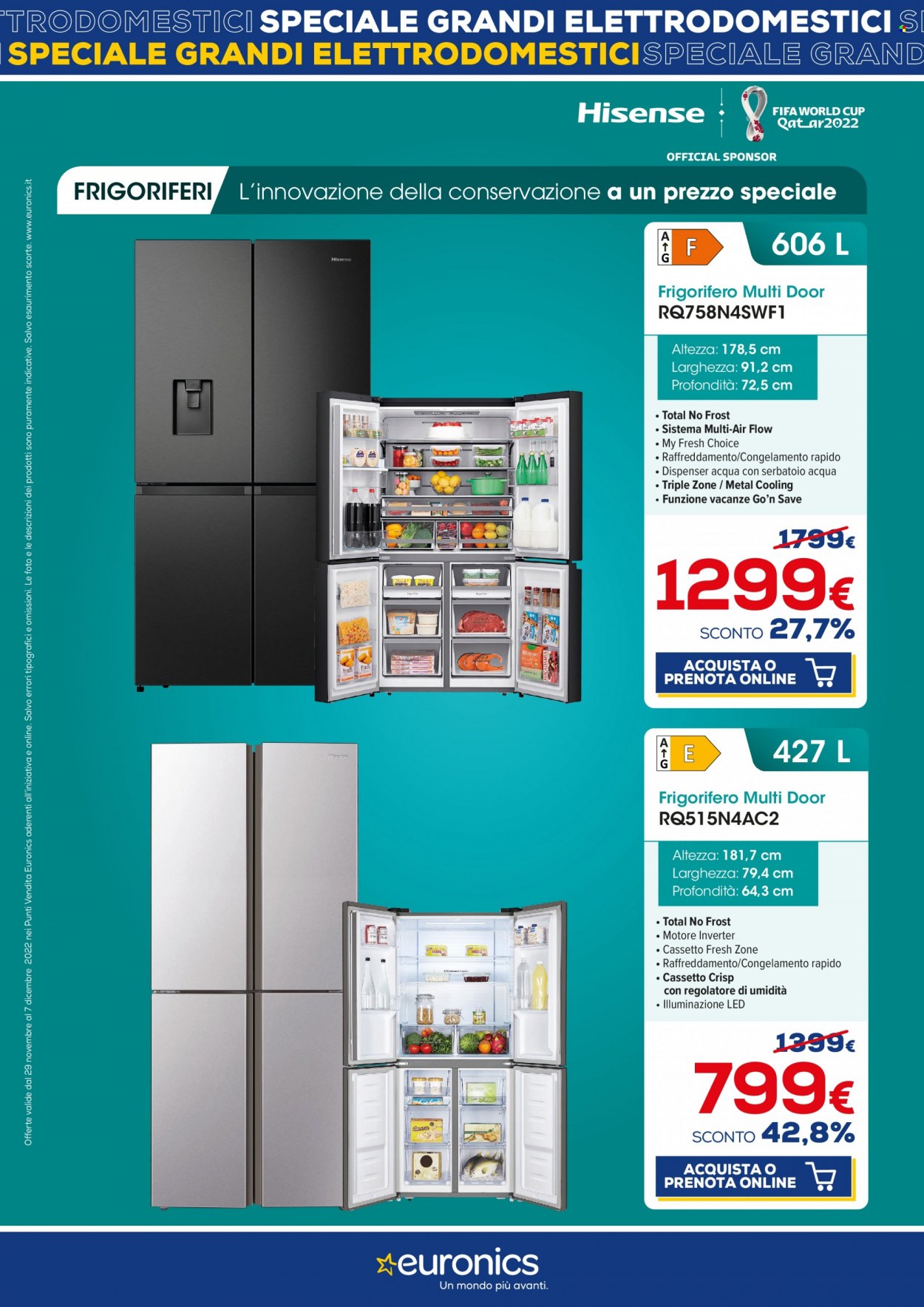 Volantino Euronics - 29/11/2022 - 7/12/2022. Pagina 9