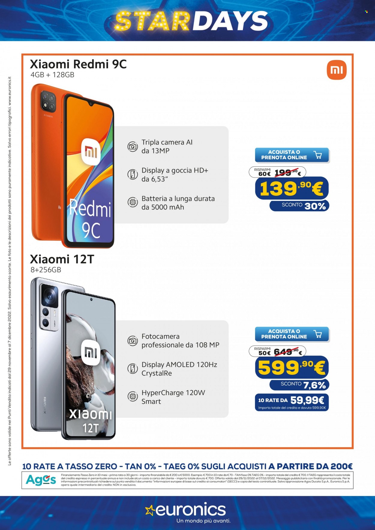 Volantino Euronics - 29/11/2022 - 7/12/2022. Pagina 2