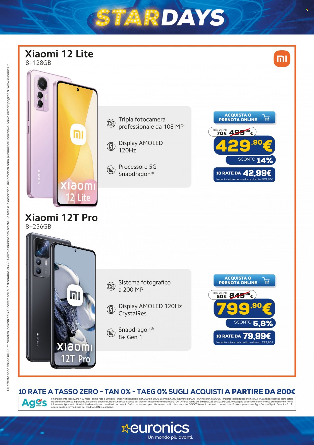 Volantino Euronics - 29/11/2022 - 7/12/2022. Pagina 3
