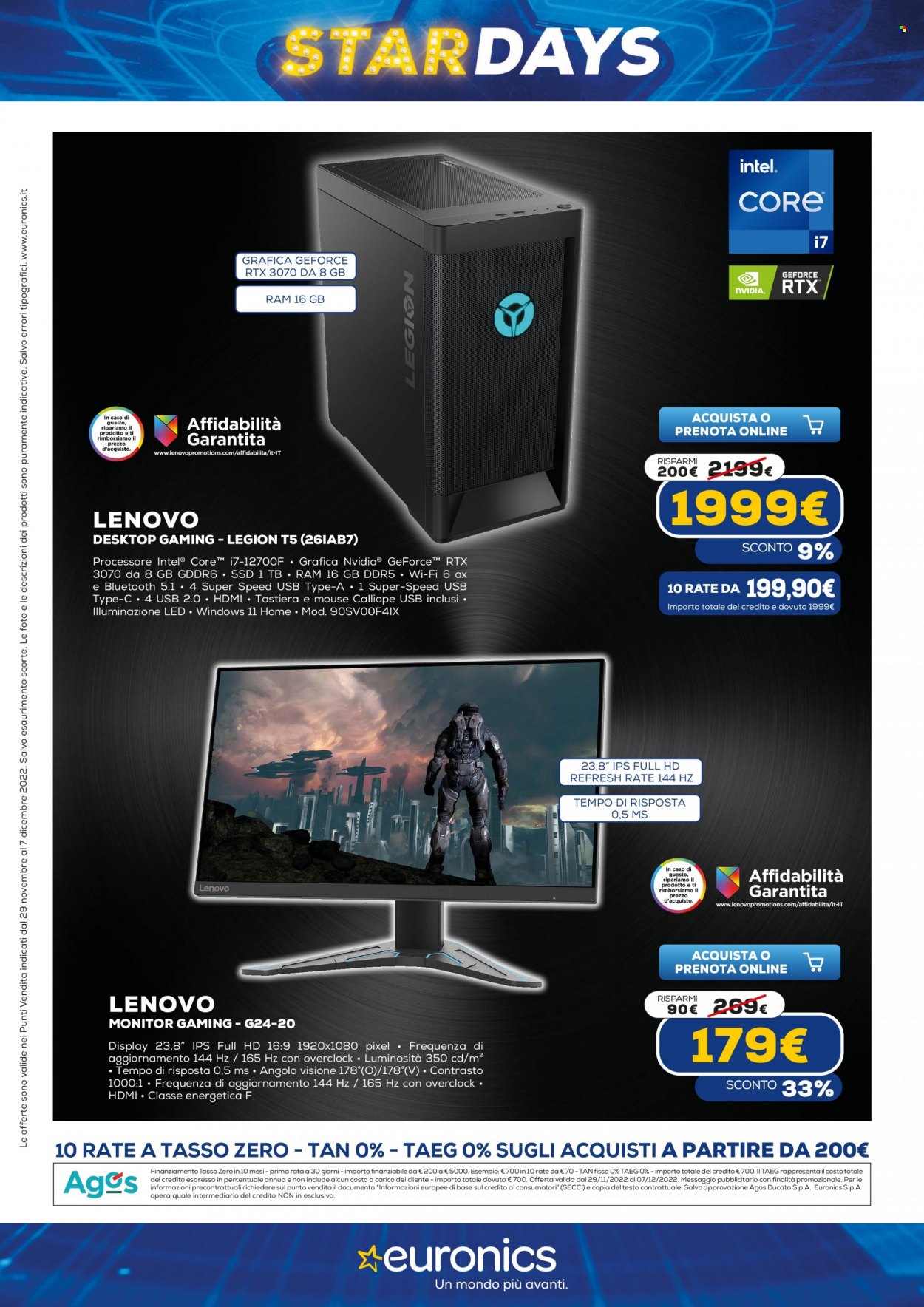 Volantino Euronics - 29/11/2022 - 7/12/2022. Pagina 8