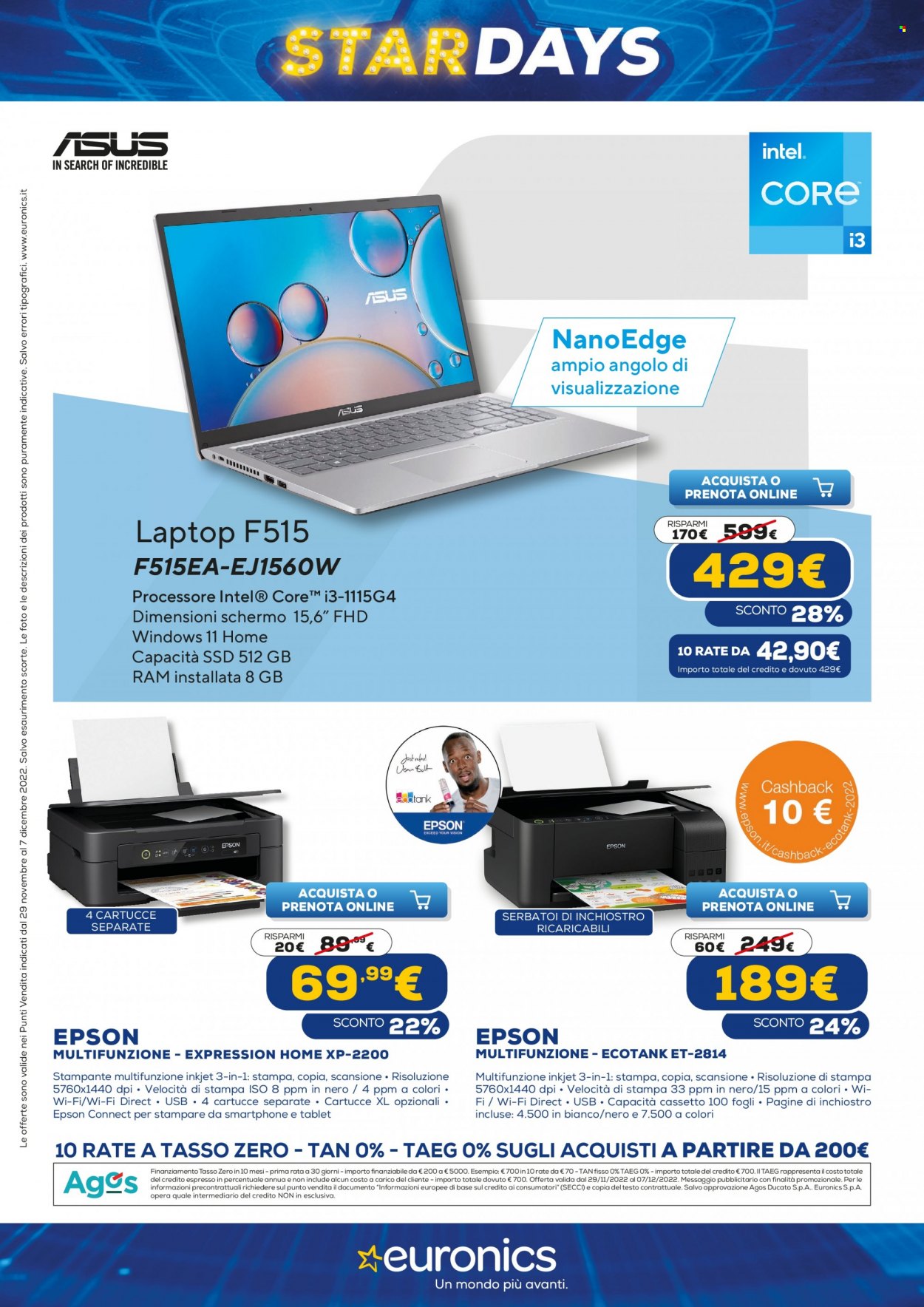 Volantino Euronics - 29/11/2022 - 7/12/2022. Pagina 13