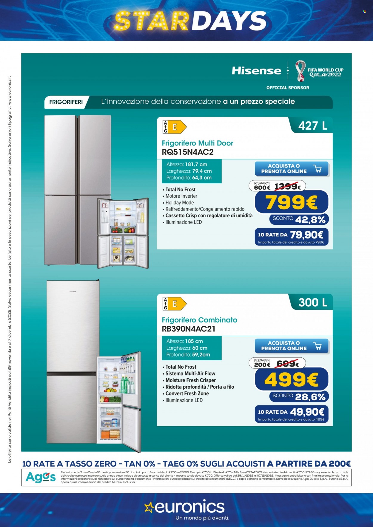 Volantino Euronics - 29/11/2022 - 7/12/2022. Pagina 18