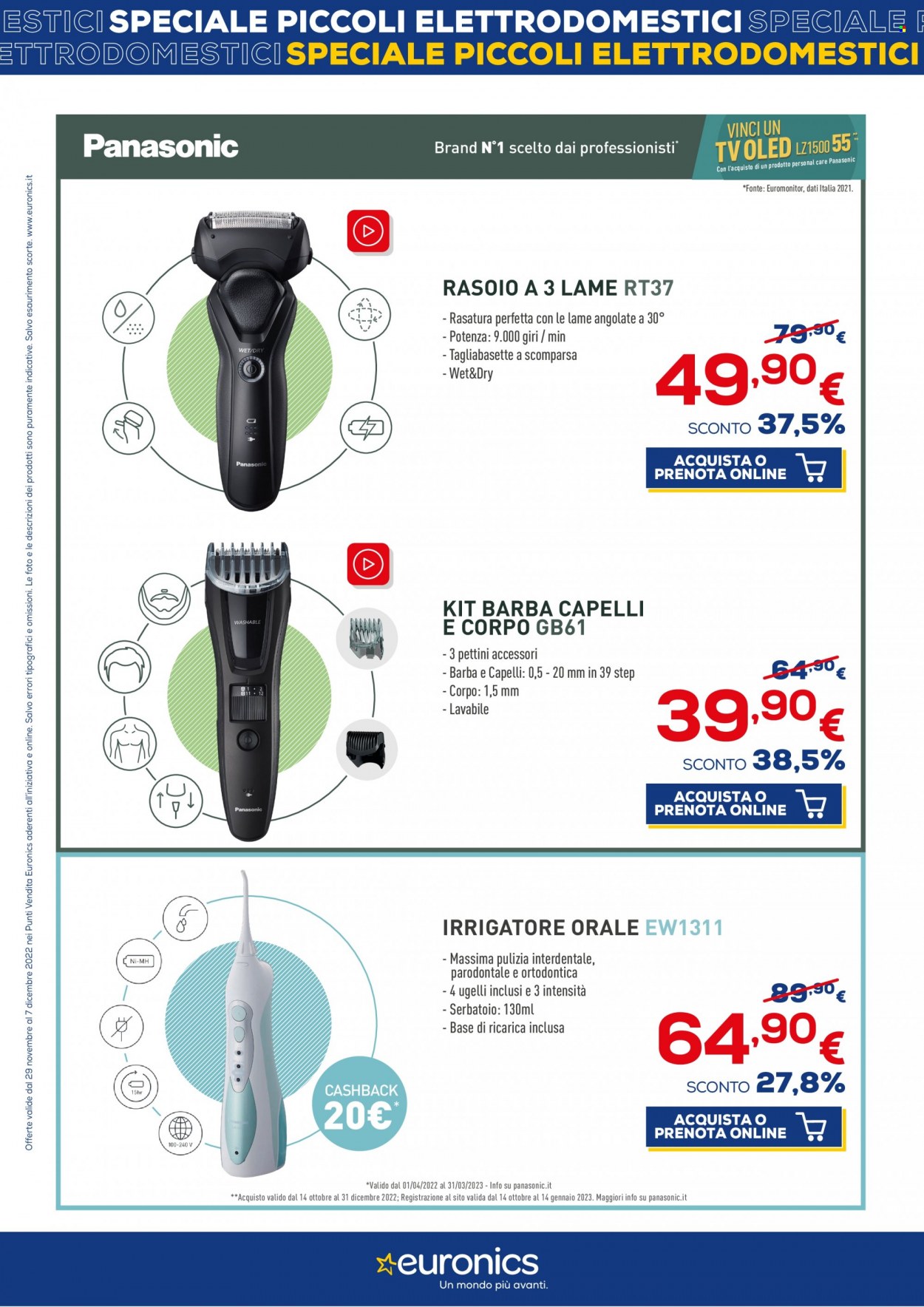 Volantino Euronics - 29/11/2022 - 7/12/2022. Pagina 13