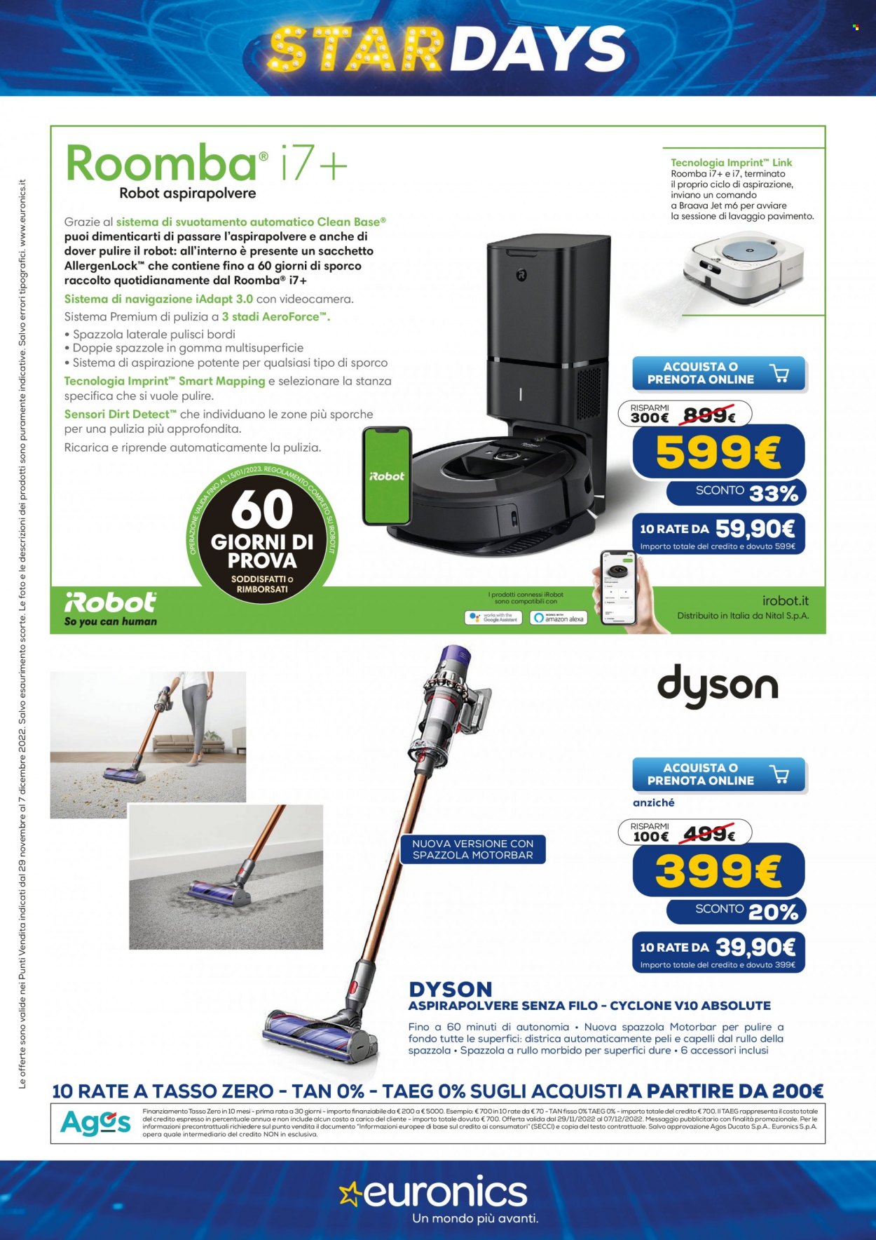 Volantino Euronics - 29/11/2022 - 7/12/2022. Pagina 22