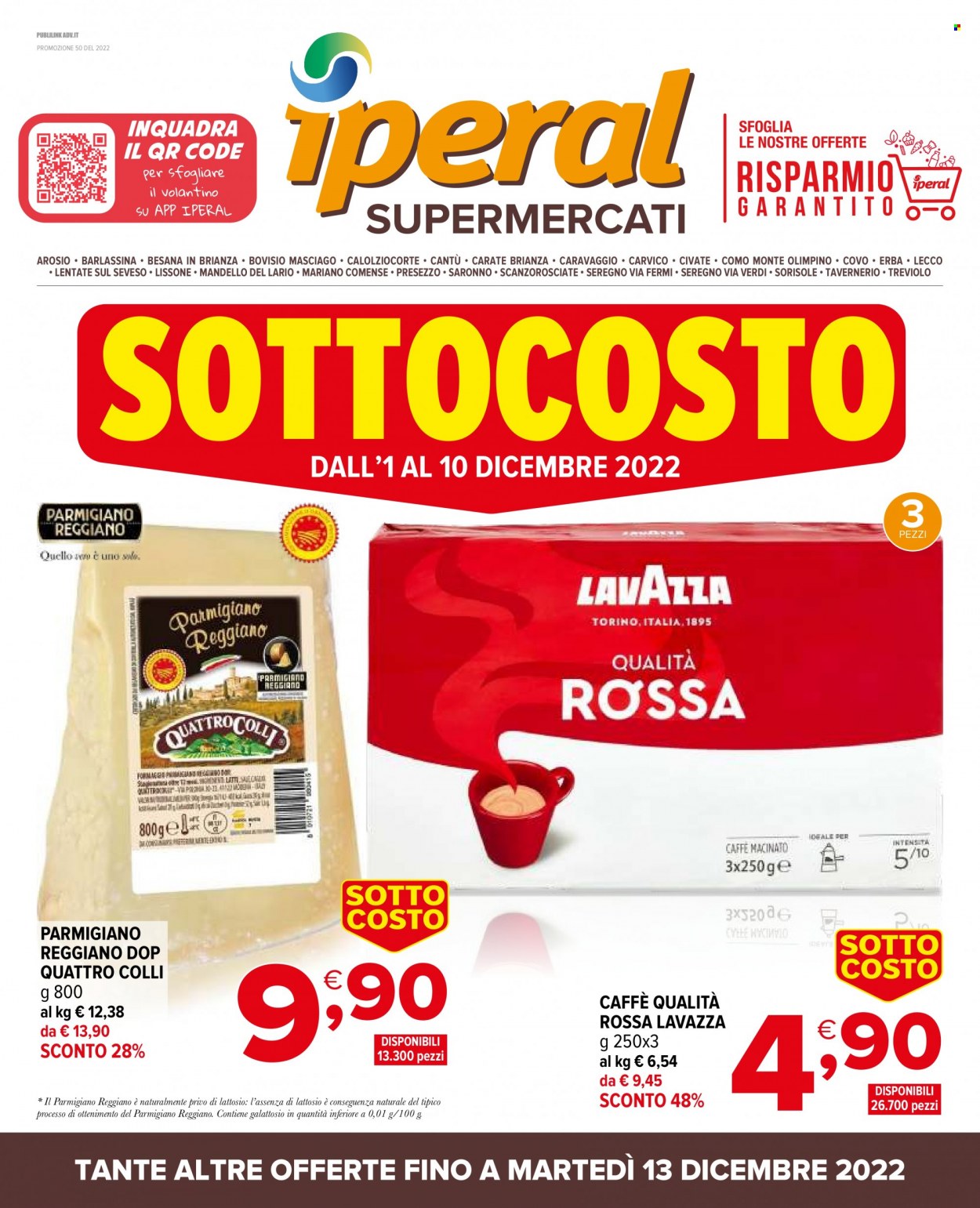 Volantino Iperal - 1/12/2022 - 13/12/2022. Pagina 1