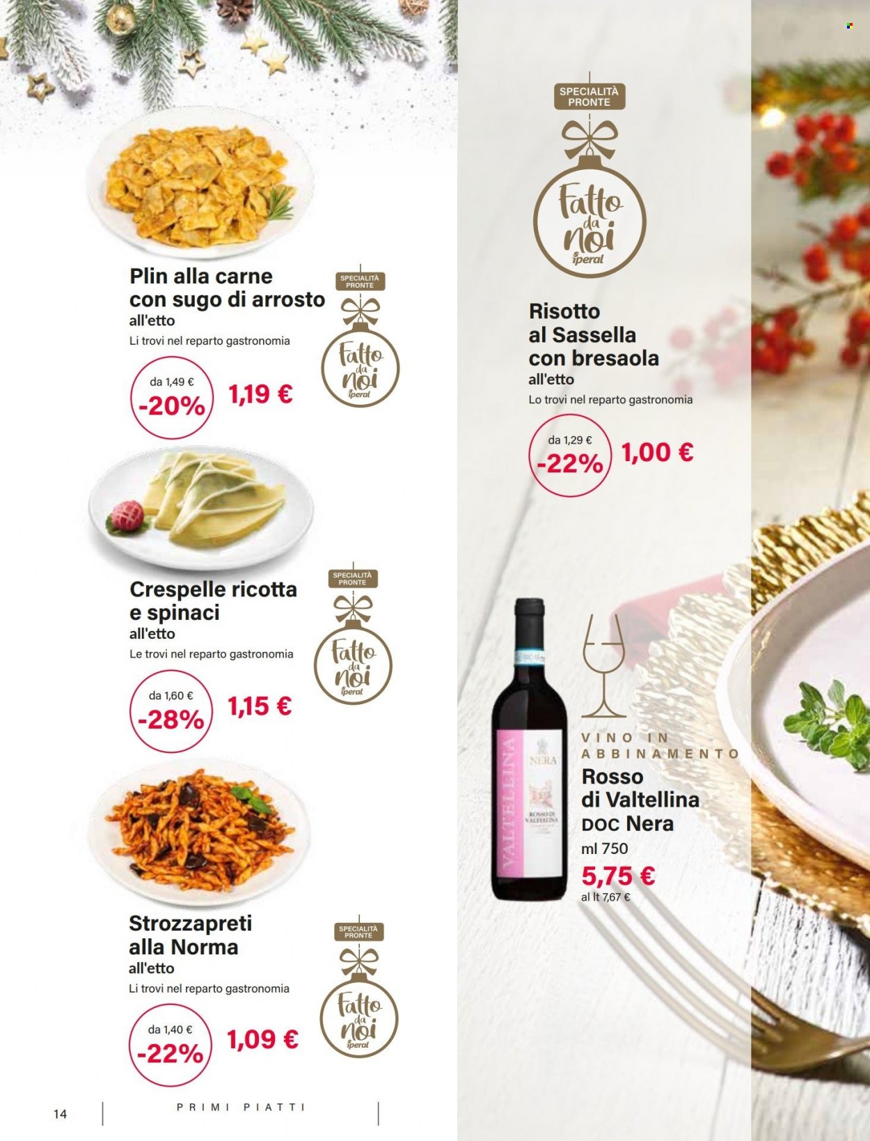Volantino Iperal - 1/12/2022 - 31/12/2022. Pagina 14