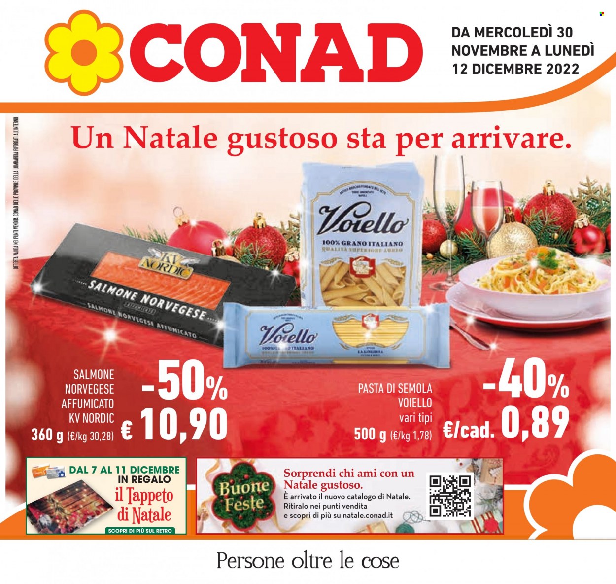 Volantino Conad - 30/11/2022 - 12/12/2022. Pagina 1